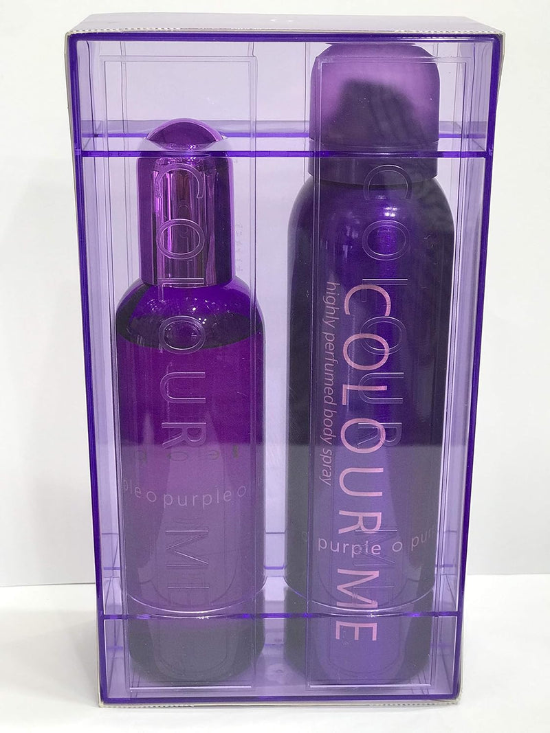 MILTON LLOYD color me purple gold (2 pcs set) edp 100ml + 150ml deo
