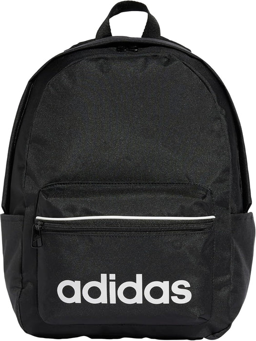 adidas Unisex's Recycled Linear Essentials Bag, Black/White/Black, One Size
