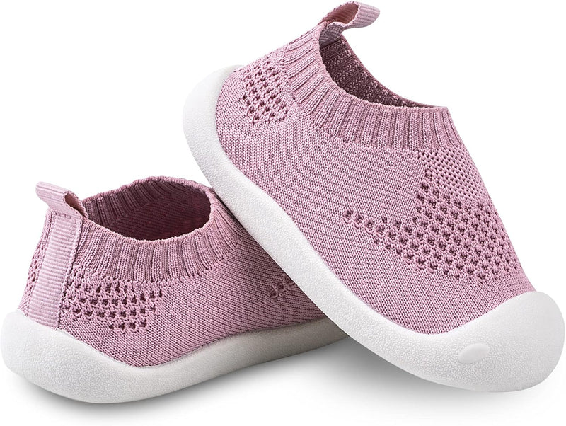 Baby Toddler Non-Skid Sock Shoes Indoor Slipper Breathable Cotton Mesh Lightweight Sole Infant Boy Girls Kids Children