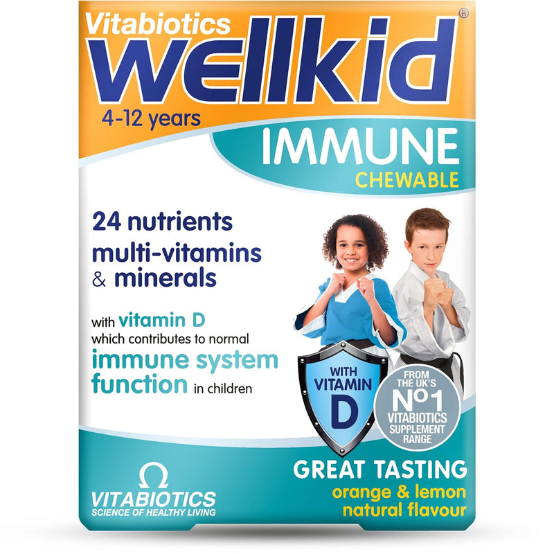 Wellkid Vitabiotics Immune Chewable - 30 Tabs
