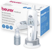 Beurer FT 85 Non-Contact Clinical Thermometer Digital Infrared Thermometer Hygienic and Safe Measurement of Body Temperature in-Built Memory Capacity 5 Year Warranty - FT 58