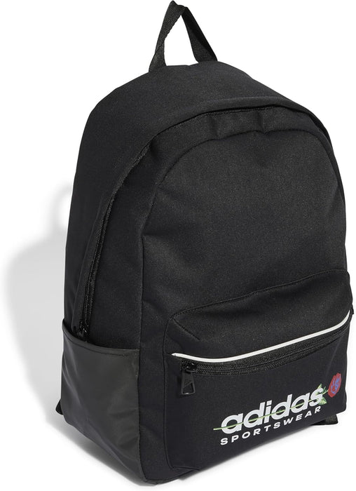 Adidas KLN90 Flower Backpack, black/white (JE4272), One size