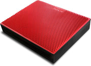 Balance Pad, Nonslip TPE Foam Balance Pad with Upgraded Sizes - L, XL, XXL Balance Mat for Fitness, Yoga & Stability Training - Multicolor Options - N.Red - XXL + Extra Thick -20" x 16" x 3" Massage