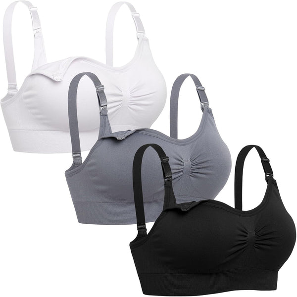 womens Seamless Seamless - Black White Grey