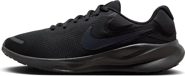 Revolution 7 mens LACED SHOES - BLACK/OFF NOIR
