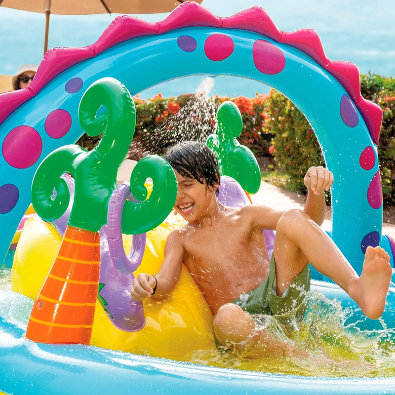 Dino Slide & Pool, Multi-Colour, 57135