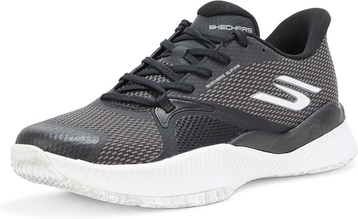 SKECHERS STATE CHAMP womens Shoes - BLACK/WHITE