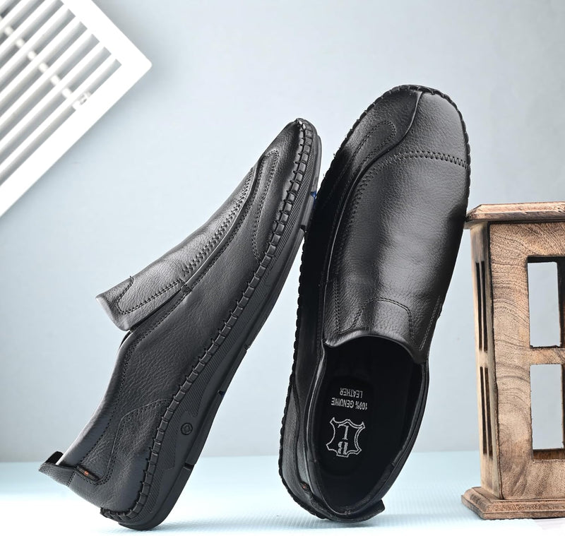 Blue Leather Men's 3939 Formal Shoes