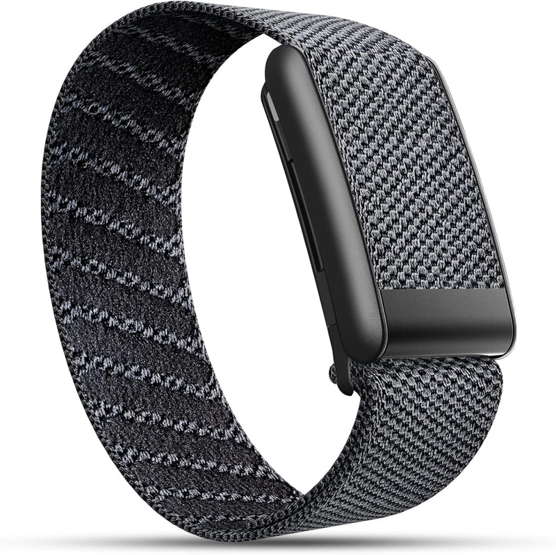 Dado Ultra-soft Nylon Sport Band Compatible with WHOOP 5.0, One, Peak, and Life Breathable, Durable & Secure Fit Strap NOT for Gen 4 - Grey/Black Connector One/Peak