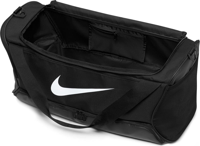 Nike Nk Brsla M Duff 9.5 60L, Black/Black/(White), One Size