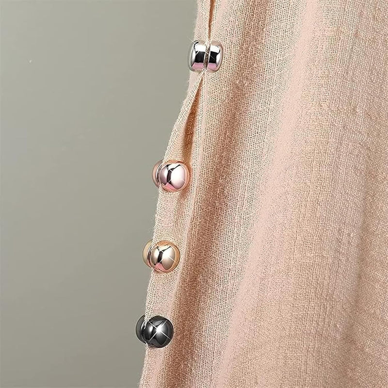 KEWAYO 8 Pieces Magnetic Hijab Pins, Shiny and Matte, 8 Color, for Scarf Knitwear Hats Lapel