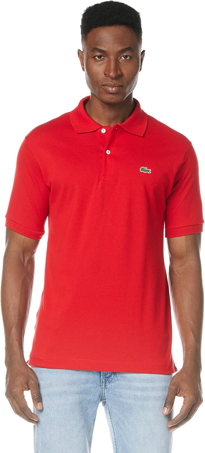 Mens L1212 Polo Shirt - Red (Rouge)