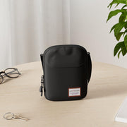 Mini Crossbody Bag Shoulder Bag for Men, Small Messenger Satchel Bag for Women - Black