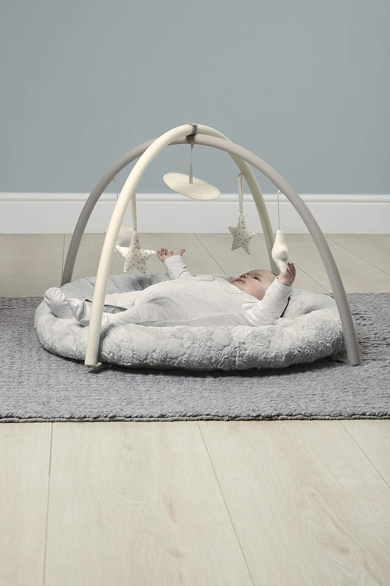 Mamas & Papas My First Interactive Activity Baby Playmat & Gym, Grey/Cream