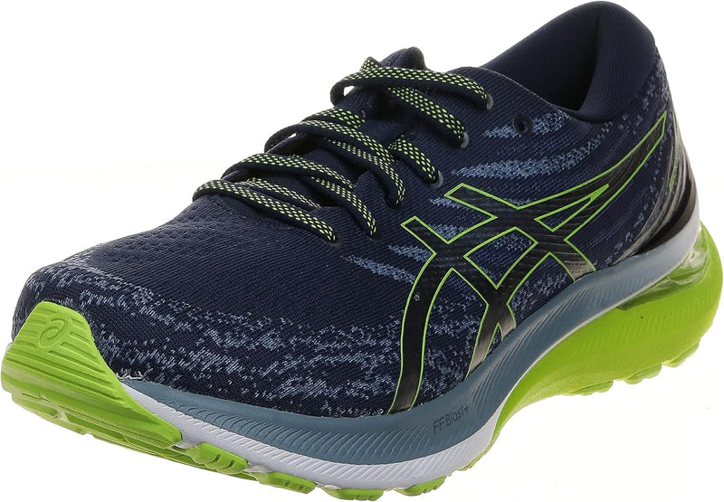 Women's GEL-KAYANO 30 Running Shoes - MIDNIGHT/LIME ZEST