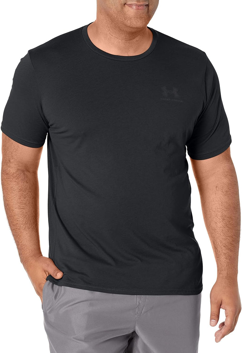 Mens CORE GRAPHICS Top - Short sleeve (pack of 1) - Black