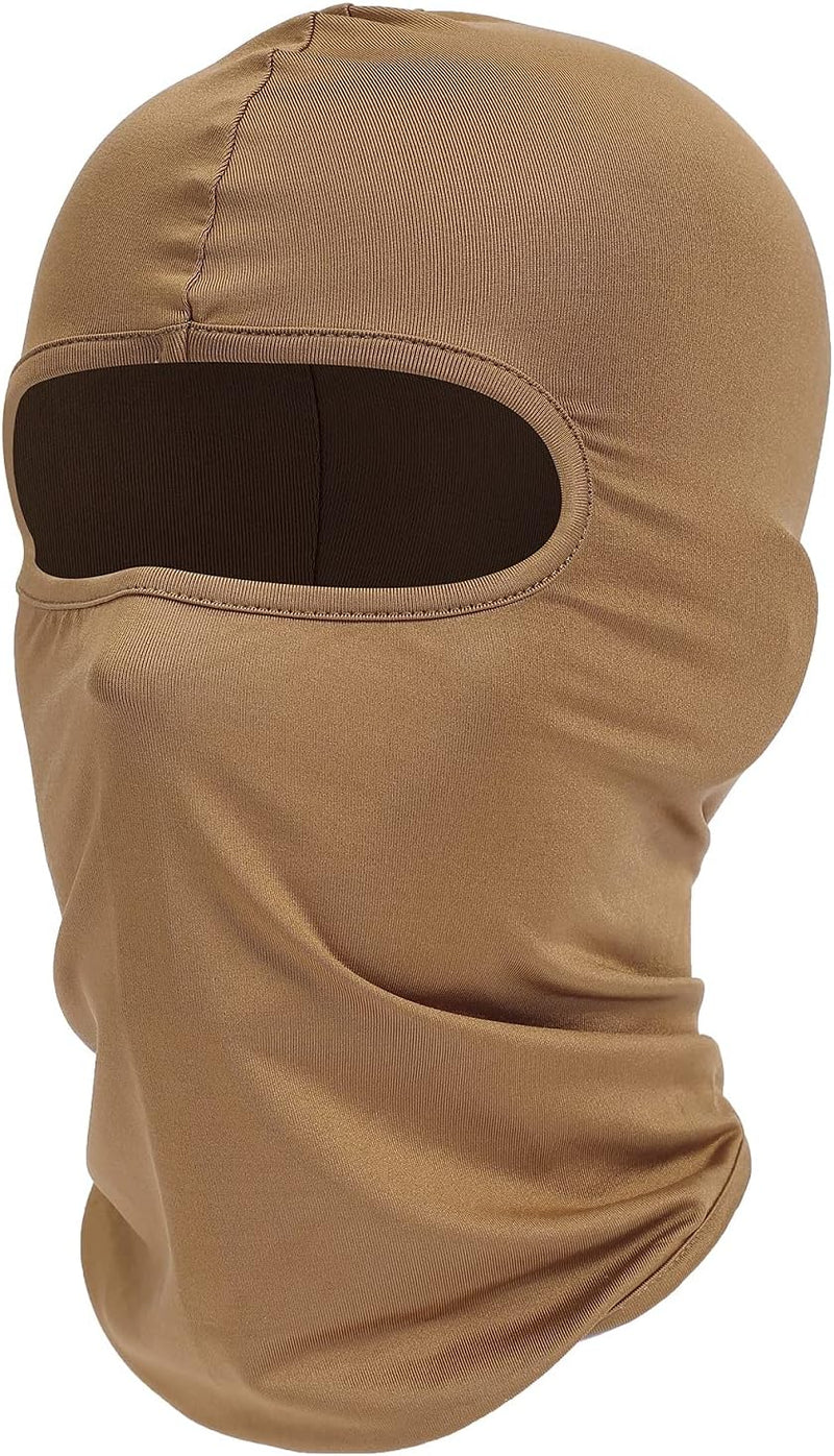 Fuinloth Balaclava Face Mask, Summer Cooling Neck Gaiter, UV Protector Motorcycle Ski Scarf for Men/Women
