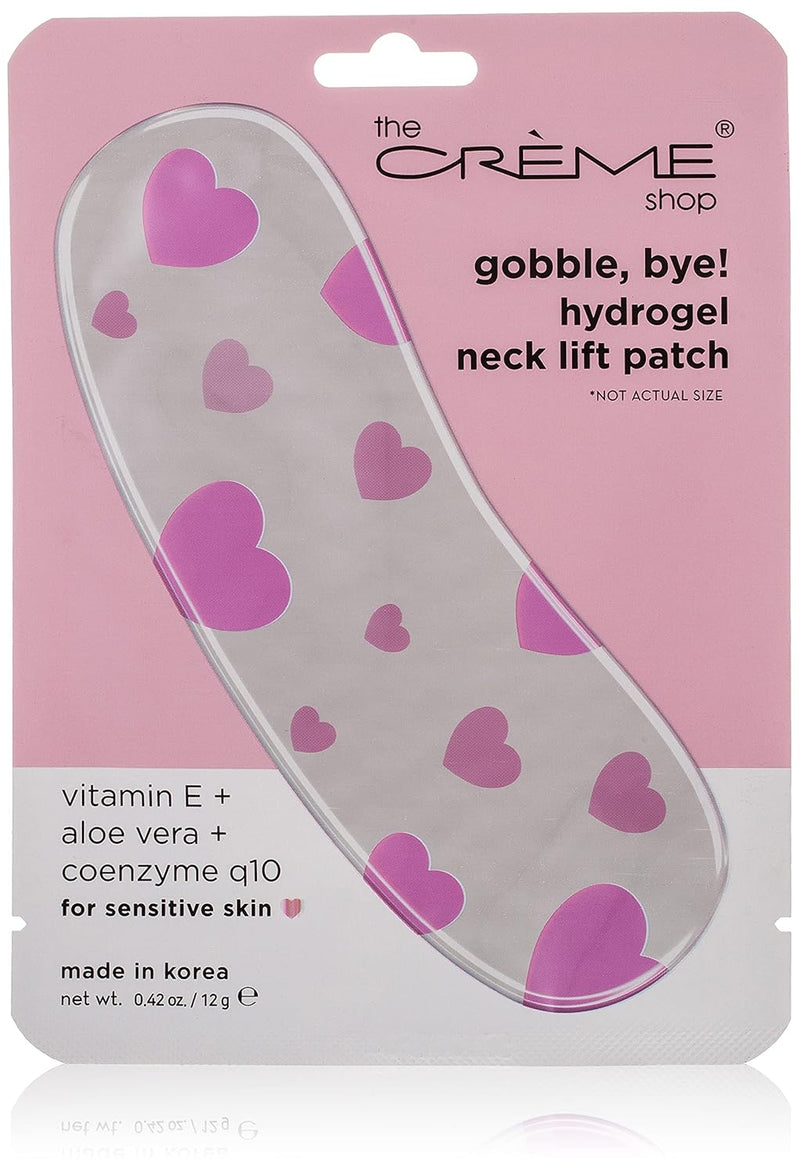 The CrÃ¨me Shop Hydrogel Vitamin E, Aloe Vera & Coenzyme Q10 Neck Lift Patch. Best For Sensitive Skin. Made In Korea