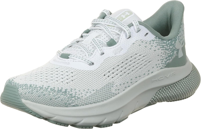 Women's UA HOVR Turbulence 2 Running Shoes womens Sneakers - White / Silica Green / Hydro Green