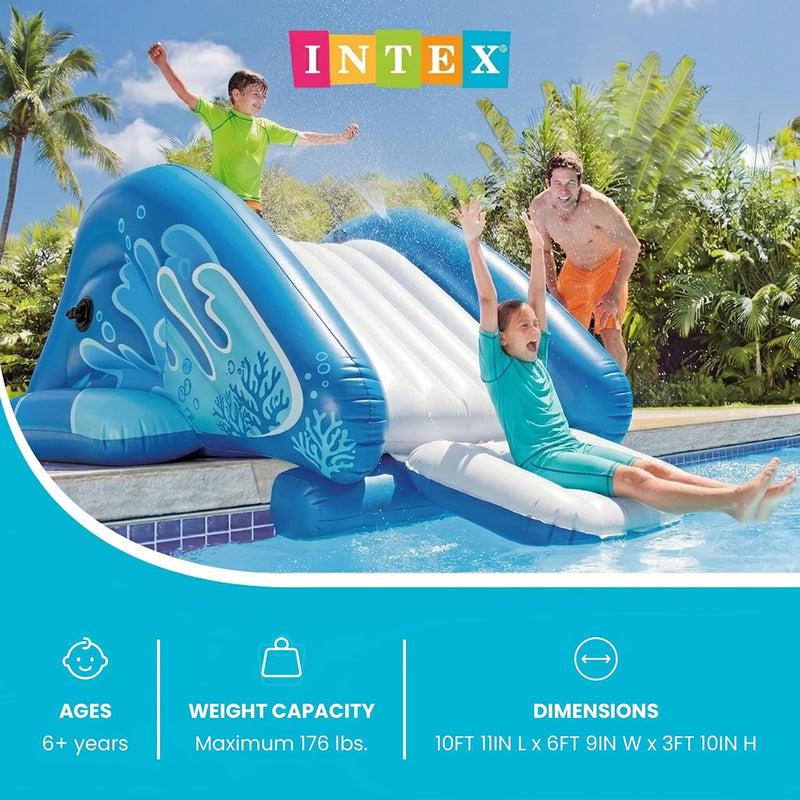 58849 - Inflatable Water Slide, 48.6 x 27.7 x 57.0 inches