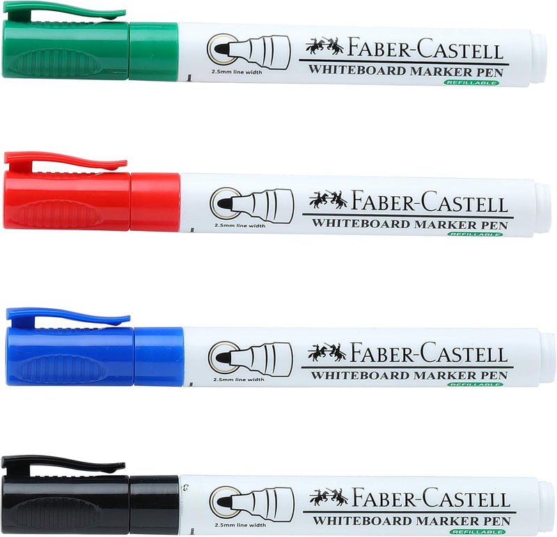 Faber-Castell Whiteboard Market - Pack of 6 (Assorted)