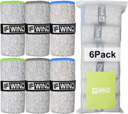 6 Pack Microfiber Gym Towels for Working OutFast Drying Workout Accessories Sweat Towels for Gym Gear,Gym Towels for Men & Women,Sports Exercise Fitness Gear Tennis Towels for Body Hot Yoga - 31" x 15.5" Grey ( 6 Pack )