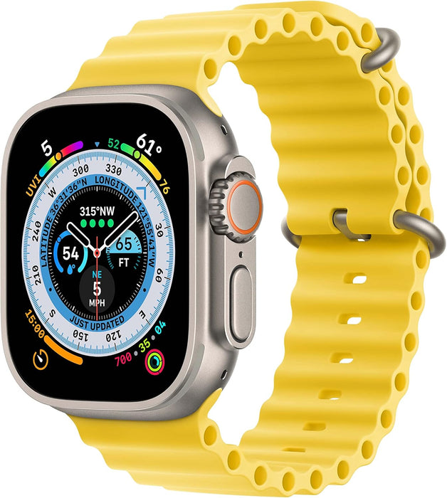 Apple Watch 49mm White Ocean Band Extension