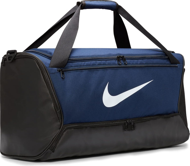 Nike BRSLA M DUFF - 9.5 (60L), MIDNIGHT NAVY/BLACK/(WHITE), DH7710, Bag - Dh7710, One Size