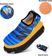 Water Shoes for Men Women, Swim Shoes Beach Pool Shoes Non-Slip Quick Dry Aqua Socks, Adult Barefoot Sports Shoes for Surf Water Yoga