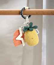 Mamas & Papas Linkie Teething Toy, Wildly Adventures, Pineapple