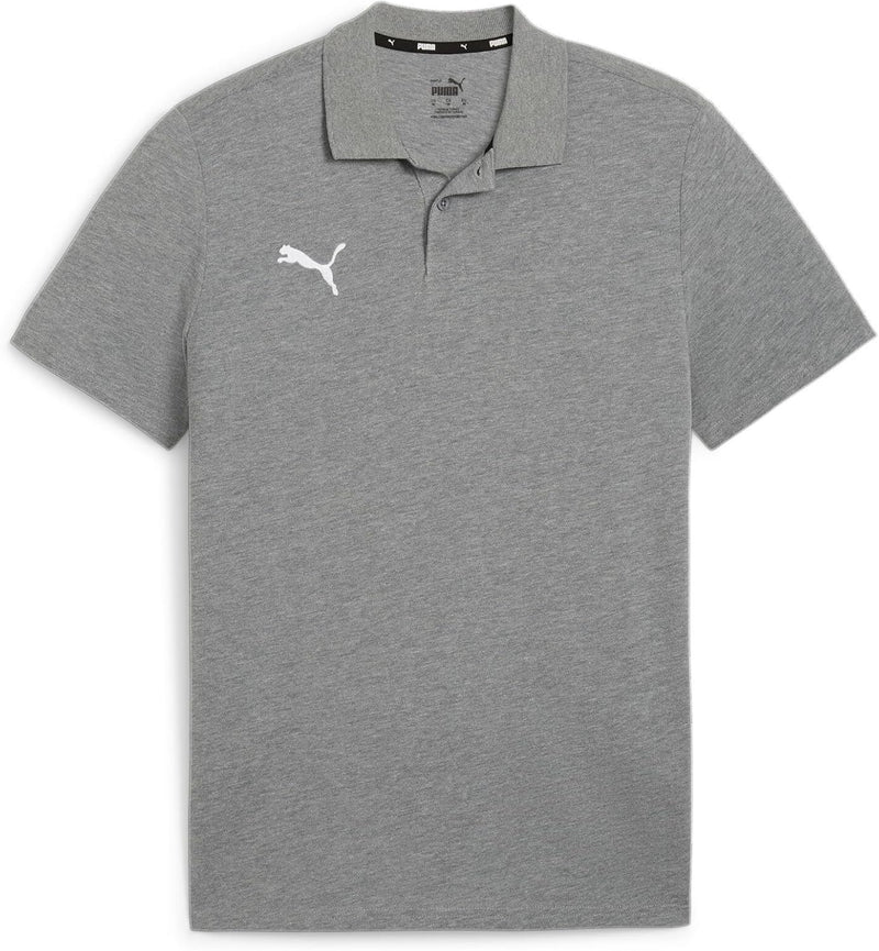 Unisex Teamgoal Casuals Polo Polo - Medium Gray Heather-puma White