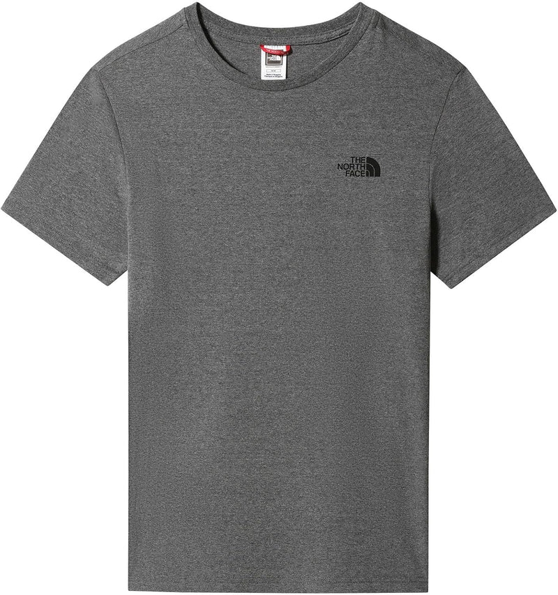 Mens Simple Dome T-Shirt, Color, Size - Grey/tnfmdgyhtrstd
