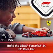 Speed Champions Ferrari SF-24 F1 Race Car Toy with a Collectible Formula 1 Driver Minifigure - Model Kits for 10+ Year Old Boys & Girls or Adult Motorsport Fans 77242