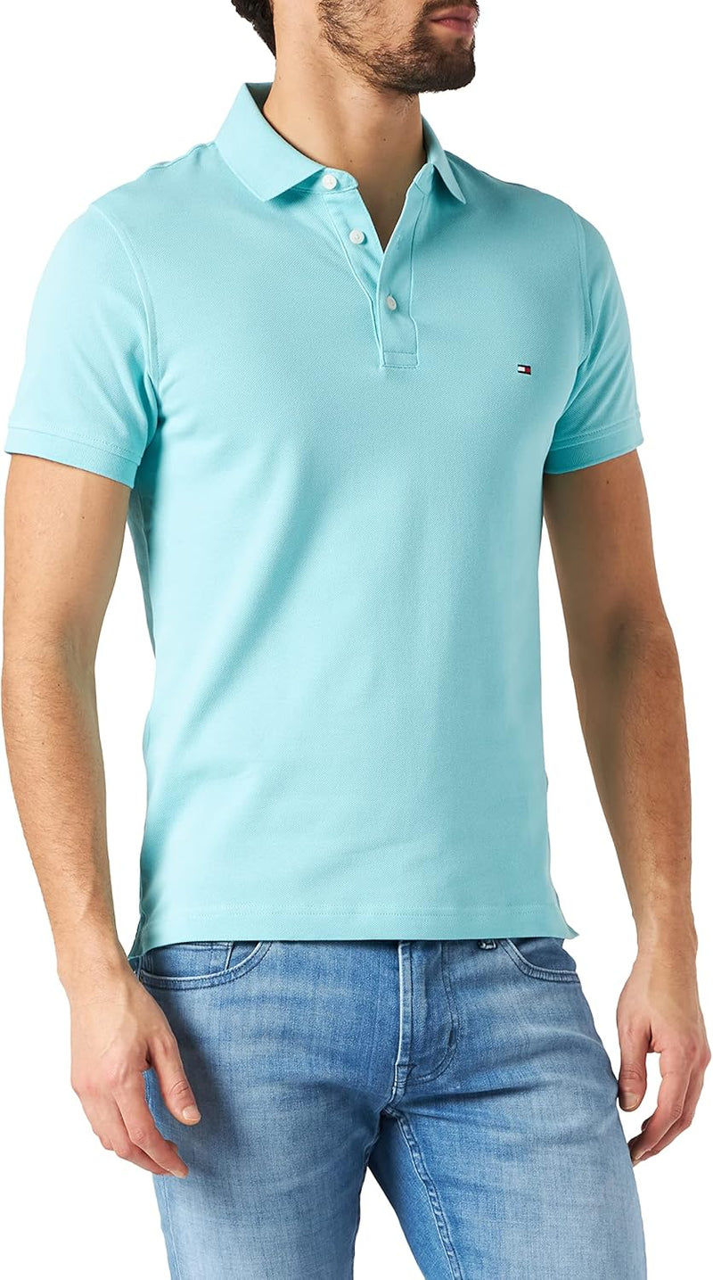 Tommy Hilfiger Mens 1985 Slim Polo Shirt (pack of 1)