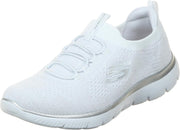 SUMMITS womens Sneaker - WHT/SIL