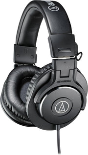 Audio-Technica ATH-M30x Professional Studio Monitor Headphones, Black - ATH-M30X