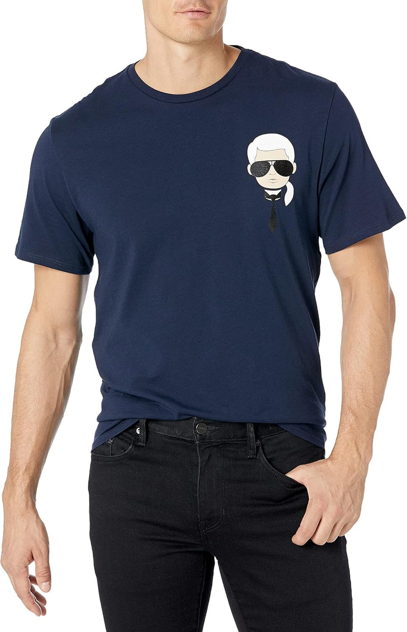 KARL LAGERFELD mens Classic Karl Caharacter T-shirt T-Shirt