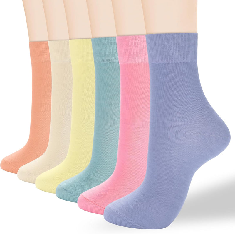 ATBITER Unisex Adult Athletic Socks Socks - 6 Pairs Mix