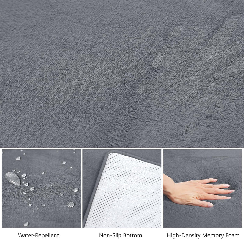 YOUWE7 Baby Play Mat for Floor,2CM Thick Elasti-Foam Playpen Mat for Tummy Time,Water Repellent Soft Coral Velvet for Toddler,Infant,Kids,Non-Slip Backing Safe for Crawling (Beige 100CM*150CM)