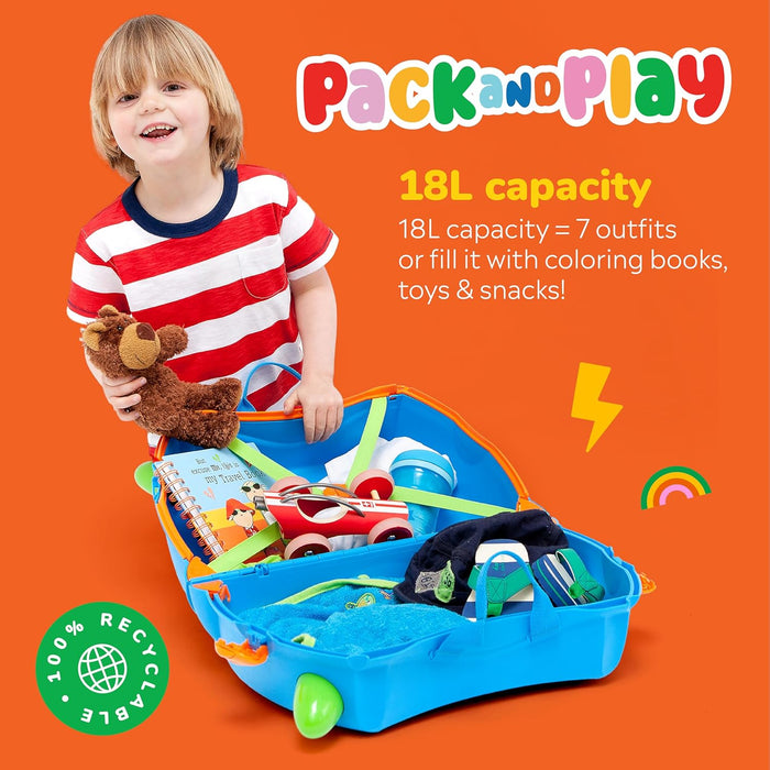 Trunki Harley The Ladybug Ride On Suitcase Red TI0092-GB01