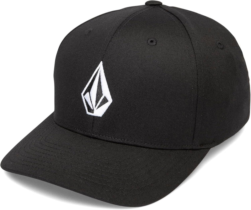 boys Full Stone Flexfit Hat Baseball Cap - Black - New