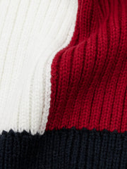 mens Marl Scarf - White Flag