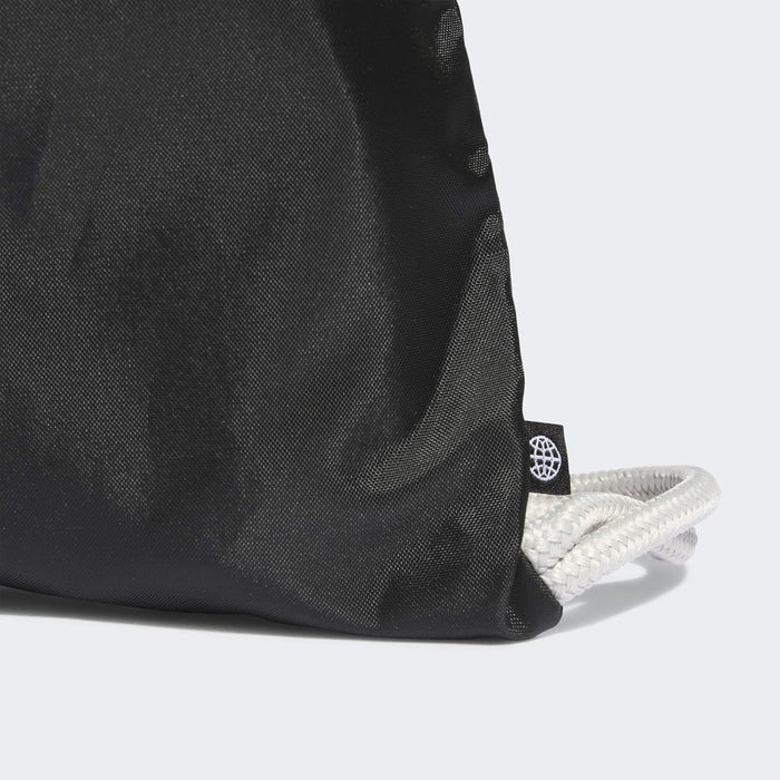 Adidas Running Gymbag Shoebag Unisex Adults Backpack Black/Silvmt/Silvmt Size One size