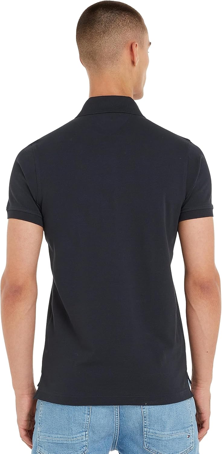 Tommy Hilfiger Mens 1985 Slim Polo Shirt (pack of 1)