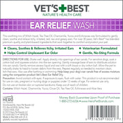 Vet's Best Ear Relief Wash For Dogs, 4 Oz, White