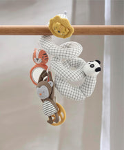 Mamas & Papas Welcome to the World Spiral Activity Toy Baby/Toddler Travel Spiral Activity Toy, Giraffe/Elephant/Lion