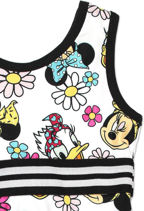 Minnie Mouse Daisy Duck Winnie The Pooh Piglet Tiger Baby Girls Toddler Fit and Flare Ultra Soft Dress