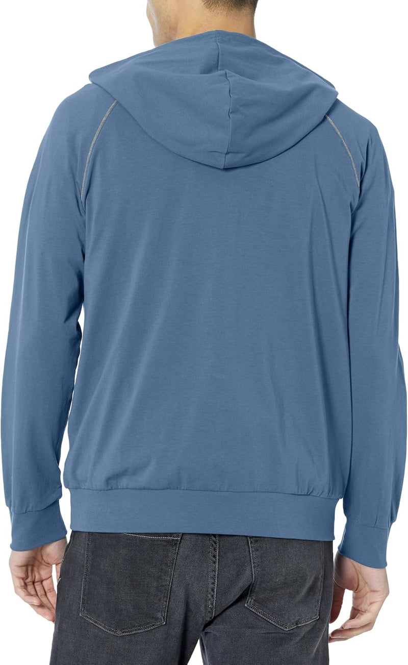 BOSS mens Mix&match Zip Up Hoodies Hooded Sweatshirt