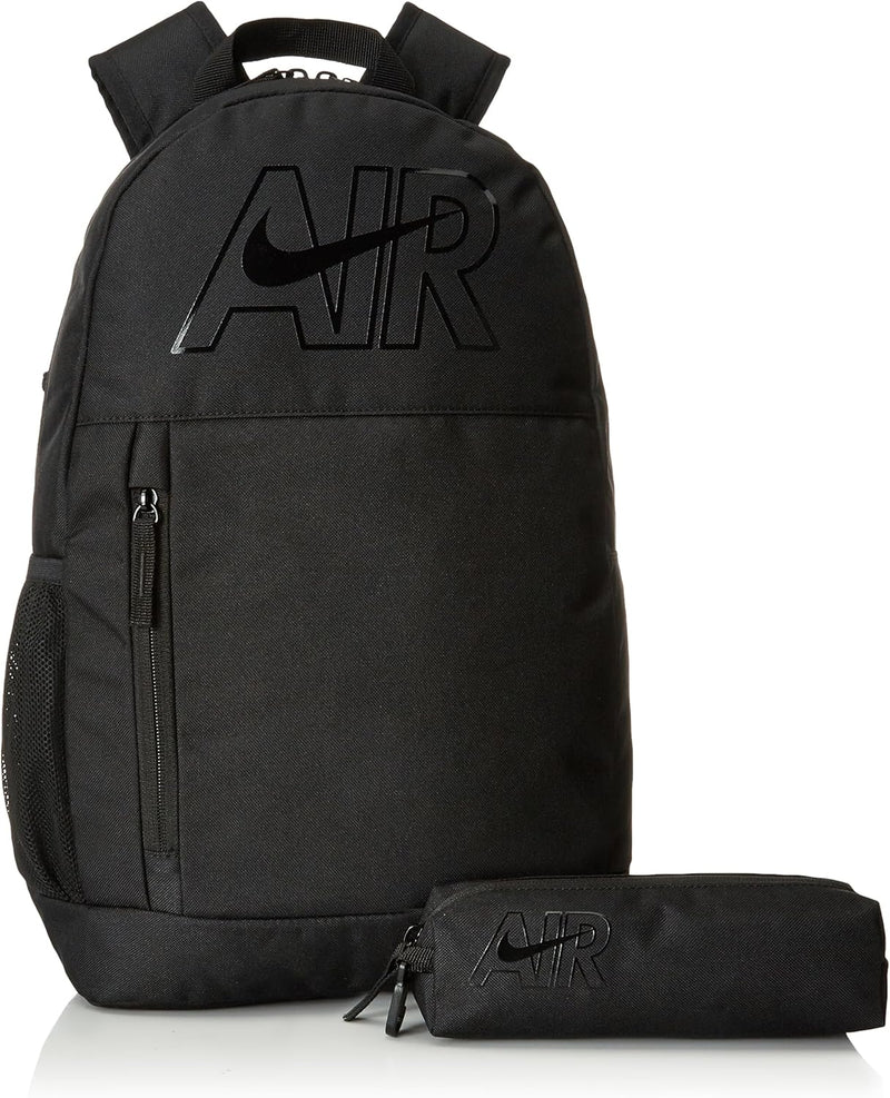 Nike Y Elmntl Mtrl Backpack For Kids Black/Black/(Black) 1Size