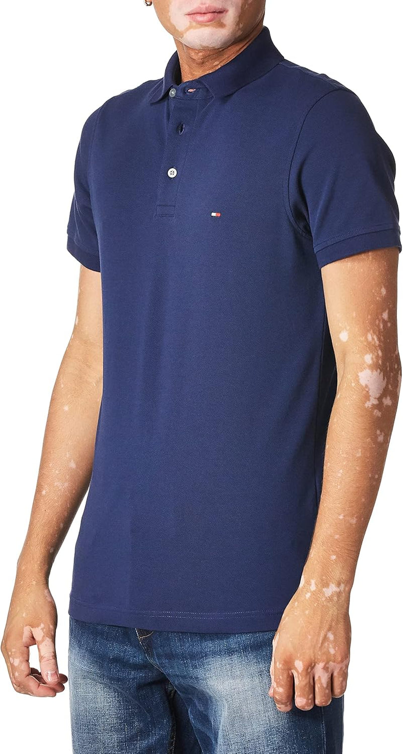 Tommy Hilfiger Mens 1985 Slim Polo Shirt (pack of 1)